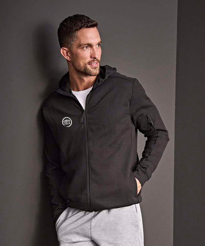 Urban Crux Athletic Hooded Full-Zip Sweatshirt